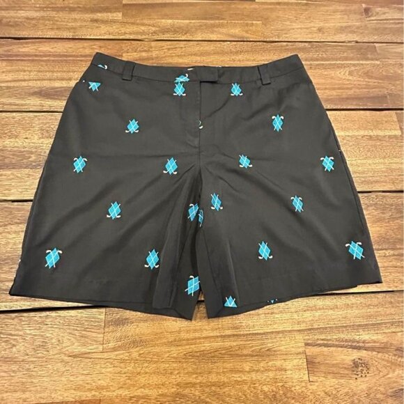 Woman’s CORAL BAY GOLF SHORTS. Size 18. Pockets! Poly/spandex blend. Embroidered - Picture 1 of 11